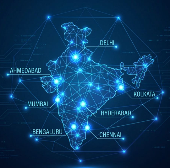 Moonmakers Pan-India coverage network